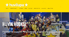 Desktop Screenshot of huvilupa.fi